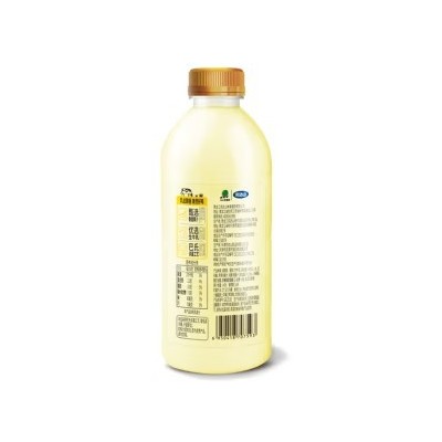 完达山乳此新鲜巴氏杀菌全脂香蕉牛奶 650ml*12瓶 整箱装图2