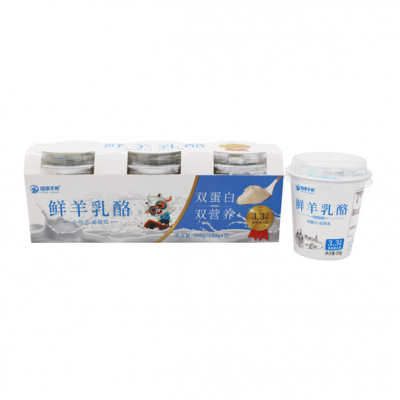 瑞康 鲜羊乳酪(100g*3)*6盒 整箱装图2