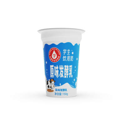 瑞康小瑞同学风味发酵乳 150g*12杯 整箱装图2