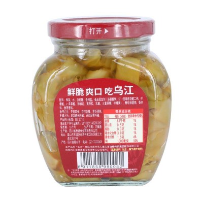 乌江口口脆榨菜300g/袋 下饭菜开胃菜泡面榨菜图2