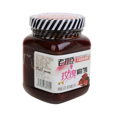 老才臣玫瑰腐乳340g/瓶图2