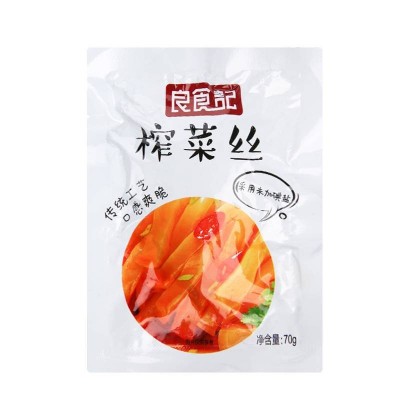 良食记榨菜丝简装70g/袋图4