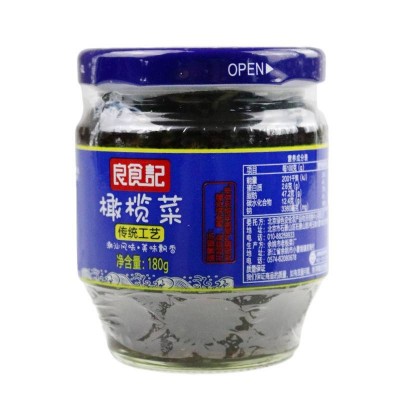 良食记橄榄菜180g/瓶图3