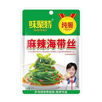 味聚特麻辣海带丝60g/袋图4