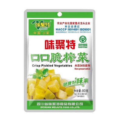 味聚特口口脆榨菜80g/袋图2