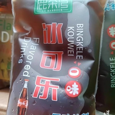 鹿茶湾老式袋装饮料冰袋水果口味风味饮料童年8090怀旧校门口果味汽水 混搭口味15袋图4