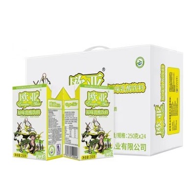 欧亚（Europe-Asia） 原味酸奶饮料 高原云南大理 250g*24盒 整箱装图3