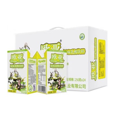 欧亚（Europe-Asia） 原味酸奶饮料 高原云南大理 250g*24盒 整箱装图5