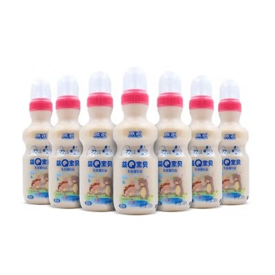 欧亚 益Q宝贝乳酸菌儿童牛奶饮品奶嘴装乳制品 200ml*24瓶 箱整箱图4