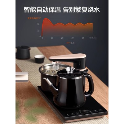 美的煮茶器全自动上水办公室保温泡茶家用多功能茶台烧水壶一体机图4