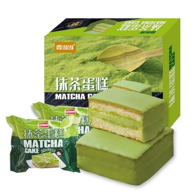 香当当抹茶慕斯蛋糕夹心面包 1kg*1箱图3