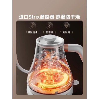 美的烧水壶泡茶专用手冲咖啡电热水壶家用自动长嘴煮泡茶煮咖啡图4