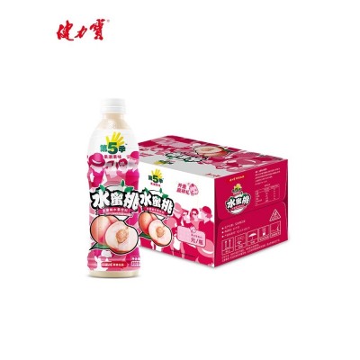 健力宝第五季番石榴汁450ml*15瓶第5季水蜜桃水果饮料整箱批发图5