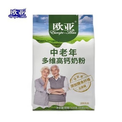 欧亚 中老年奶粉 320g*3包图4