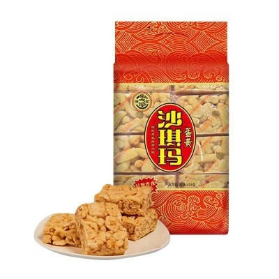 徐福记蛋黄沙琪玛 416g*6块 整箱装图2