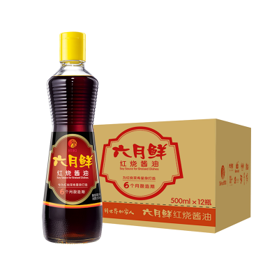 欣和六月鲜红烧酱油500ml/瓶图5