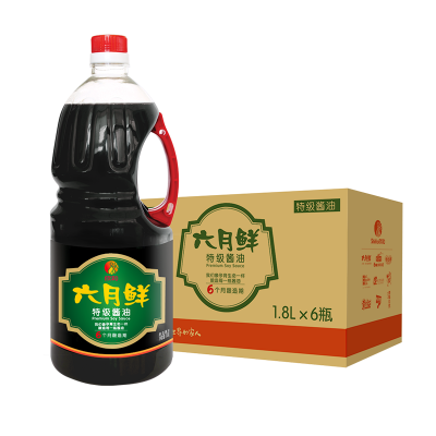 欣和六月鲜特级酱油1.8L/瓶图5