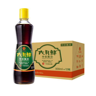 欣和六月鲜特级酱油500ml/瓶图5