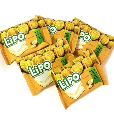 LIPO 越南进口LIPO牌鸡蛋面包干榴莲味300g*6/箱图2