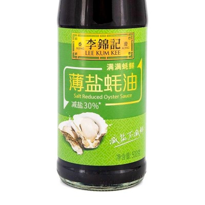 李锦记薄盐耗油500g/瓶图6