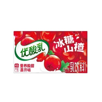 伊利优酸乳 冰糖山楂味250ml*24盒 整箱装（十箱起订)图3