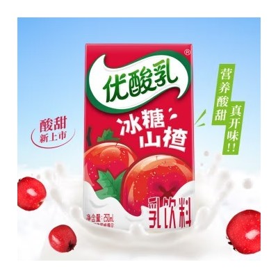 伊利优酸乳 冰糖山楂味250ml*24盒 整箱装（十箱起订)图5