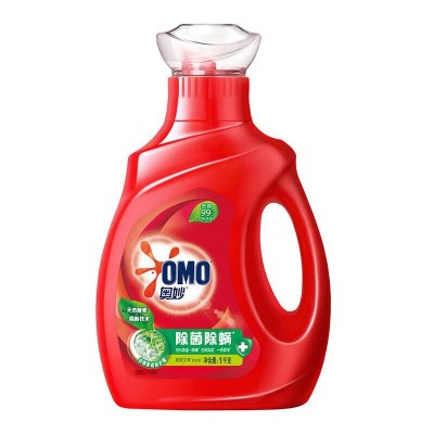 奥妙(OMO)洗衣液除菌除螨洗衣液8斤(1kg* 4瓶)浓缩天然酵素图3