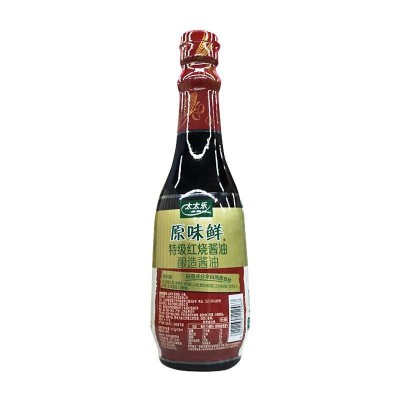 太太乐原味鲜特级红烧酱油450ml/瓶炒菜上色图4