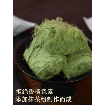 爱福抹茶味龙须酥 200g*5袋 整箱装图3