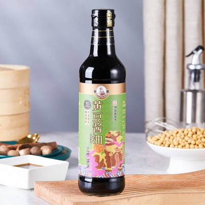 金狮黄豆酱油500ml/瓶图2