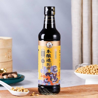 金狮本酿造酱油500ml/瓶图3