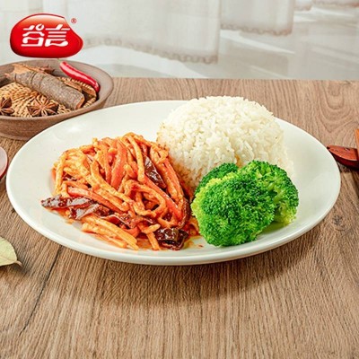 谷言鱼香肉丝速食料理包 加热即食200g*5袋图4