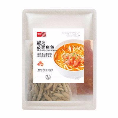 西贝酸汤筱面鱼鱼300g*3图2