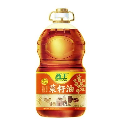 西王菜籽油物理压榨滴滴健康5L/桶图2