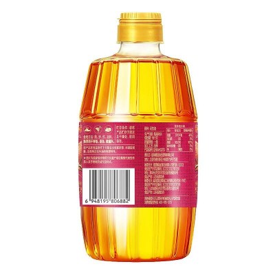 胡姬花金衣玉食古法花生油传承古法双料压榨技艺精髓900ml*3礼盒图3