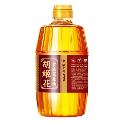 胡姬花古法小榨花生油传承古法双料压榨技艺精髓900ml*3礼盒装图4