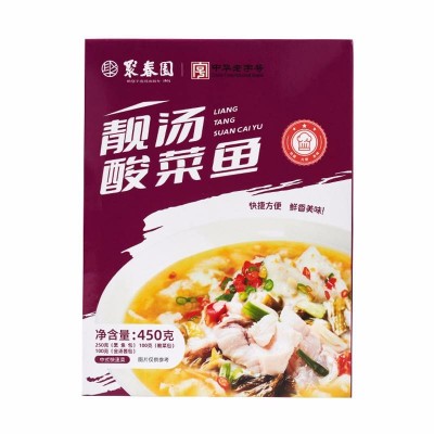 聚春园靓汤酸菜鱼450g*4图2