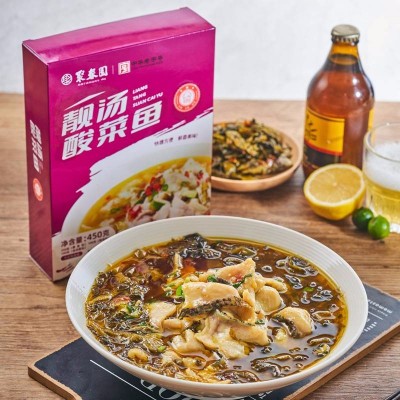 聚春园靓汤酸菜鱼450g*4图5