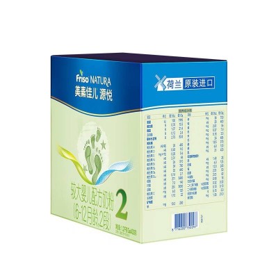 美素佳儿 源悦(Friso NATURA)较大婴儿配方(6-12月龄，2段) 400g*3图4