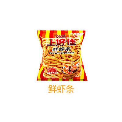 上好佳 薯片零食大礼包鲜虾片虾条薯条膨化好吃的零食小吃休闲食品多口味7g*23包图4