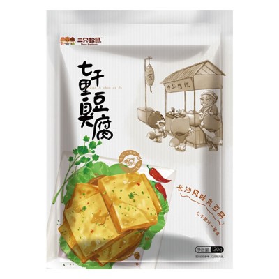 三只松鼠七千里臭豆腐120g*10袋图5