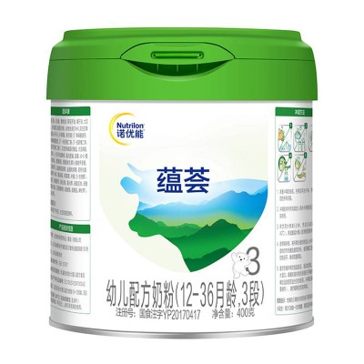 诺优能 蕴荟幼儿配方奶粉3段 400g图5