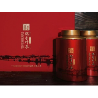 潮香堂绿奇楠沉香叶茶（叶类代用茶）礼盒装 250g（125g*2）图5