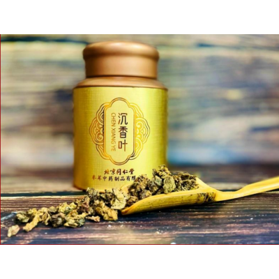 潮香堂绿奇楠沉香叶茶（叶类代用茶）礼盒装200（100g*2）图2