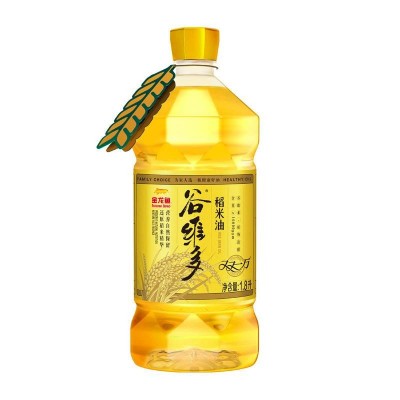 金龙鱼稻米油一级压榨含谷维素与植物笛醇1.8L/桶图2