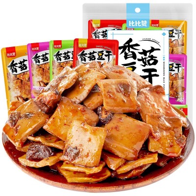 比比赞香菇豆干混合味礼包 500g*1包 整包装图5