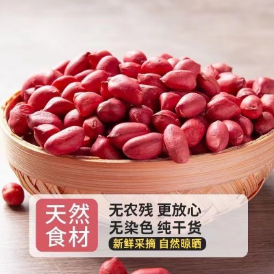 印熊屋红皮花生米 500g*5袋 整箱装图4