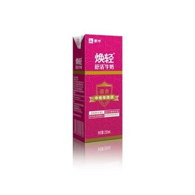 蒙牛 焕轻 舒活牛奶 250ml×12盒箱图5