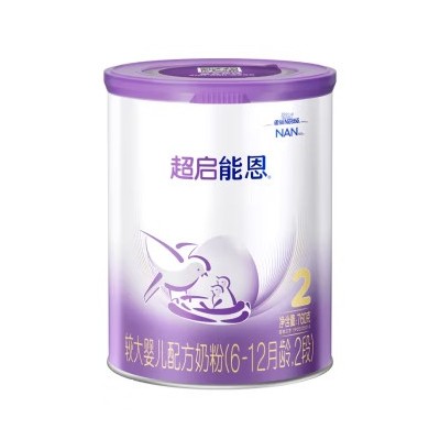 雀巢（Nestle）超启能恩2段（6-12个月适用）较大婴儿配方奶粉 新国标 760g/罐图2