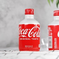日本进口CocaCola可口可乐碳酸饮料汽水子弹头铝罐装 1件装